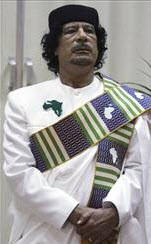 Gadhafi Libya Leader
